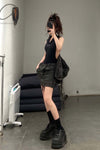 BORIS BIDJAN SABERI Plant-Dyeing Skirt WSKIRT1 FTS10001
